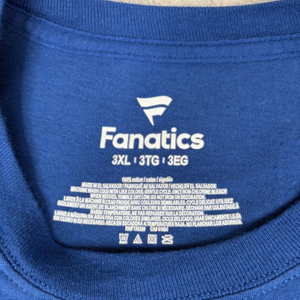 Golden State Warriors‎ Fanatics NBA T-Shirt Long Sleeve 3XL - Picture 4 of 12
